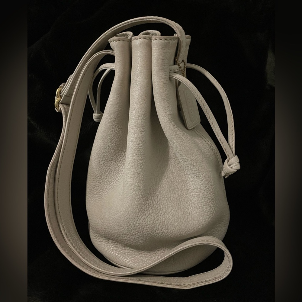 True Vintage Coach Bucket Bag Made in Costa Rica